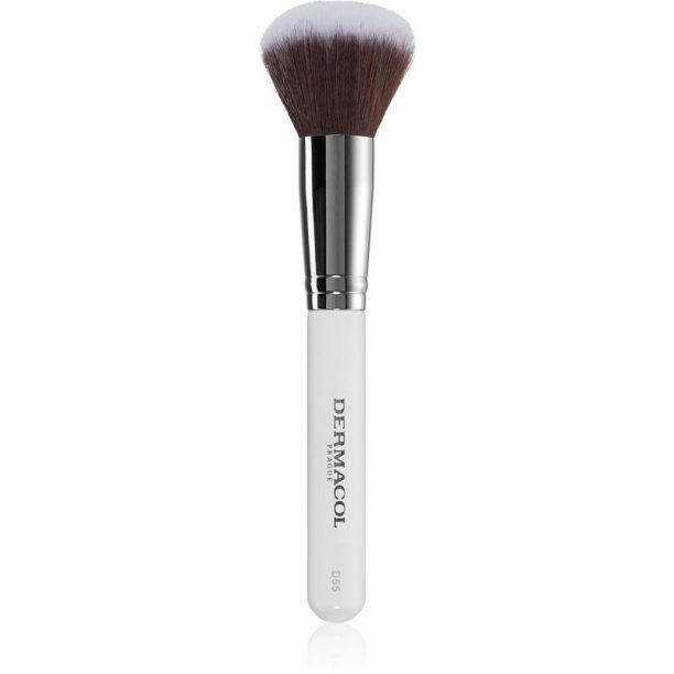 Dermacol Accessories Master Brush by PetraLovelyHair четка за пудра D55 Silver 1 бр.