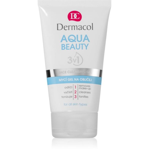 Dermacol Aqua Beauty измиващ гел за лице 3 в 1 150 мл. на ниска цена