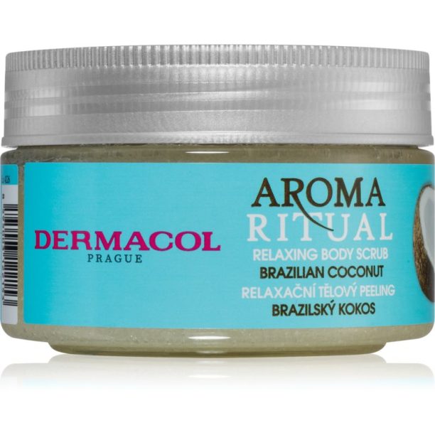 Dermacol Aroma Ritual Brazilian Coconut нежен пилинг за тяло 200 гр.