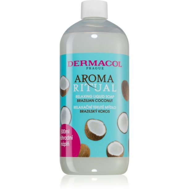 Dermacol Aroma Ritual Brazilian Coconut течен сапун пълнител 500 мл.