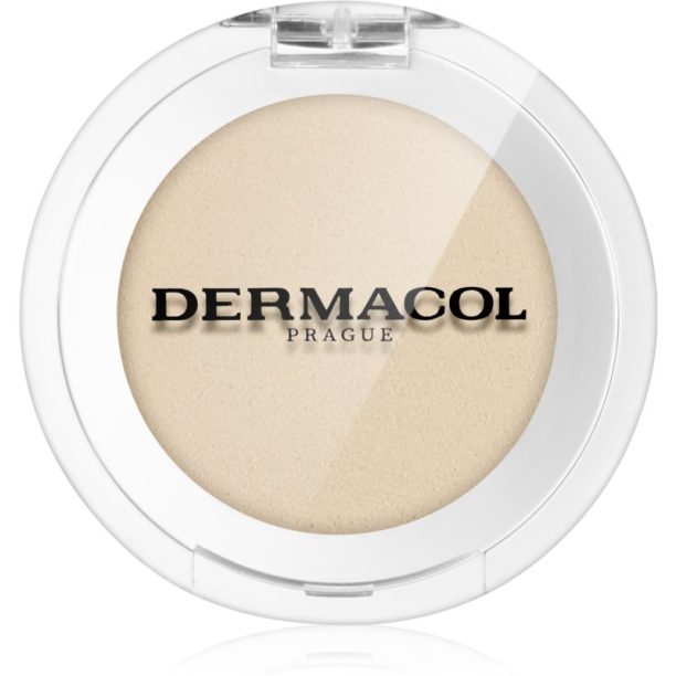 Dermacol Compact Mono сенки за очи за мокро и сухо нанасяне цвят 01 Panna Cotta 2 гр.