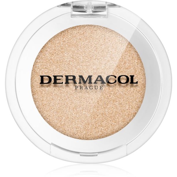 Dermacol Compact Mono сенки за очи за мокро и сухо нанасяне цвят 02 Metal Sparkling Wine 2 гр.