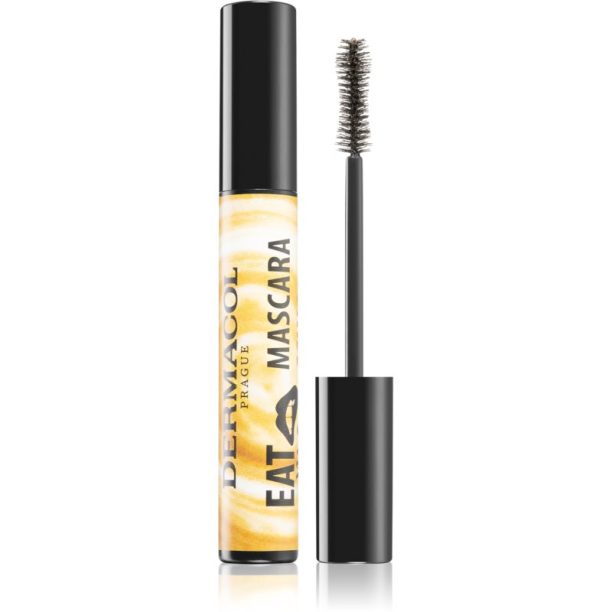 Dermacol Eat Me Mascaraccino подсилваща спирала цвят Black Brown 10