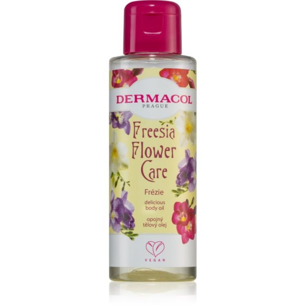 Dermacol Flower Care Freesia Луксозно подхранващо масло за тяло 100 мл.