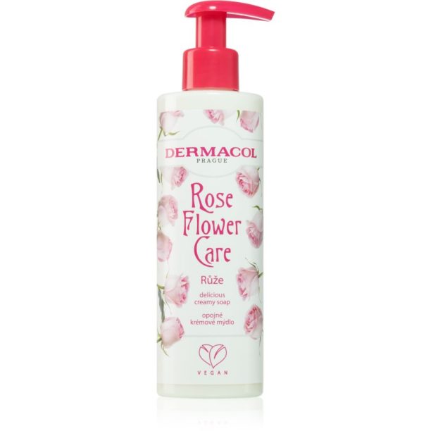 Dermacol Flower Care Rose крем сапун за ръце 250 мл.