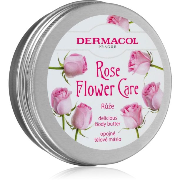 Dermacol Flower Care Rose подхранващо масло за тяло с аромат на рози 75 мл.