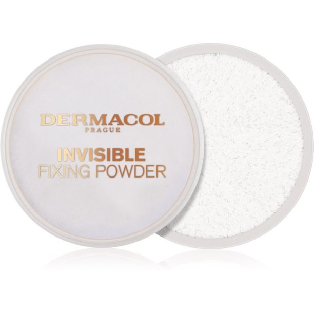 Dermacol Invisible прозрачна пудра цвят White 13 гр.