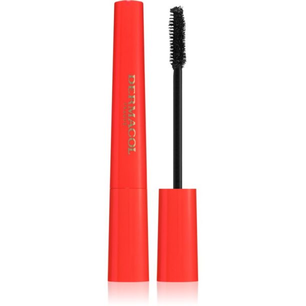 Dermacol Lash Booster спирала за удължаване и регенериране на миглите цвят Black 9