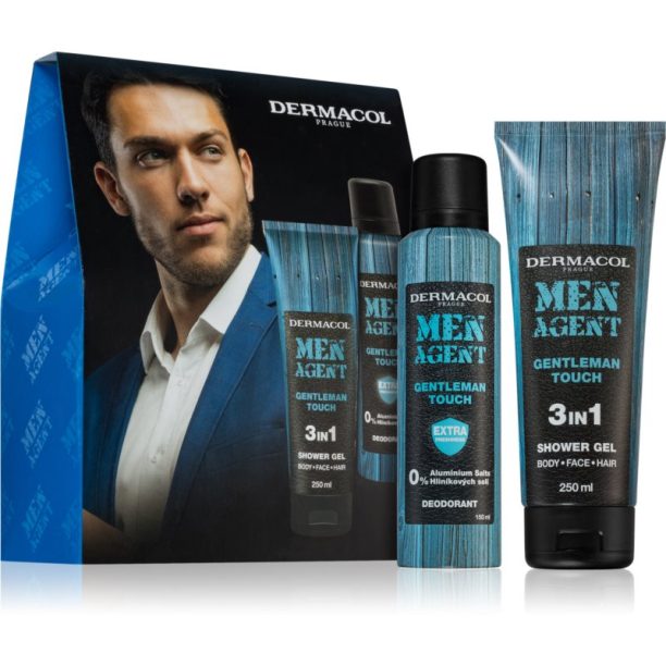 Dermacol Men Agent Gentleman Touch подаръчен комплект (за тяло) за мъже