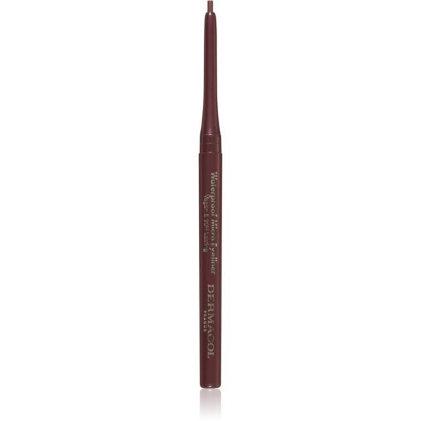 Dermacol Micro Eyeliner Waterproof водоустойчив молив за очи цвят 02 Brown 0