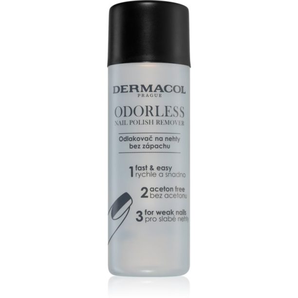 Dermacol Nail Care Odorless лакочистител без мирис 120 мл.