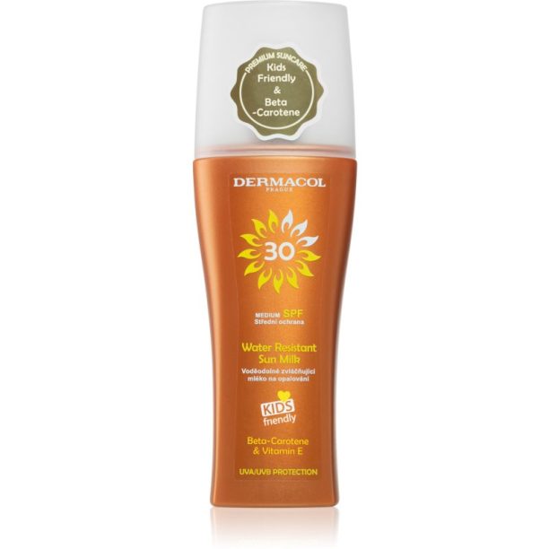 Dermacol Sun Water Resistant водоустойчив лосион за слънце SPF 30 в спрей 200 мл.