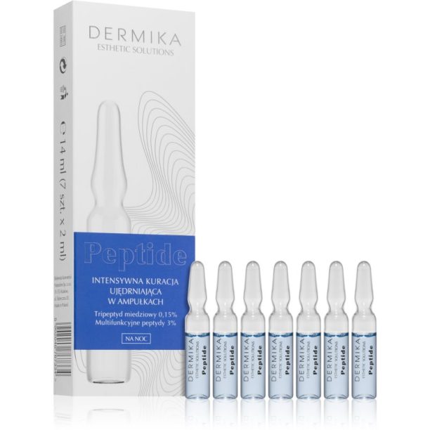 Dermika Esthetic Solutions Peptide Интензивна грижа за стягане на кожата 7x2 мл.