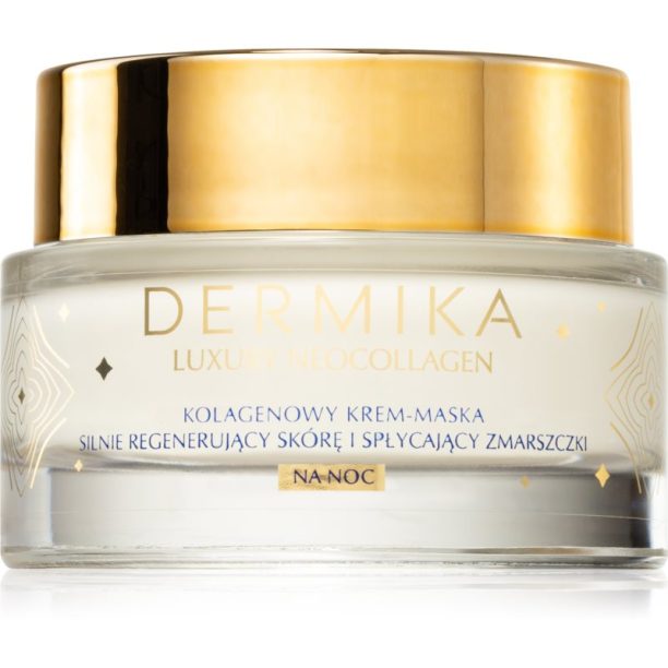 Dermika Luxury Neocollagen възстановяващ нощен крем-маска  с колаген 50 мл.