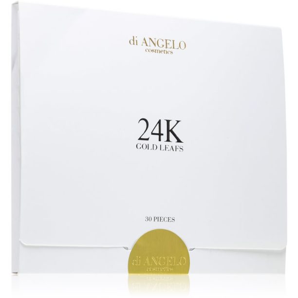 Di Angelo Cosmetics 24K Gold Leafs късчета злато интензивно възстановяване и разтягане на кожата 30 бр.