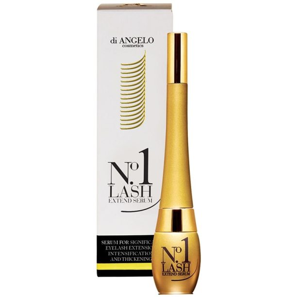 No1 Lash Di Angelo Cosmetics No1 Lash Cерум за значително удължаване на мигли. 6 мл.