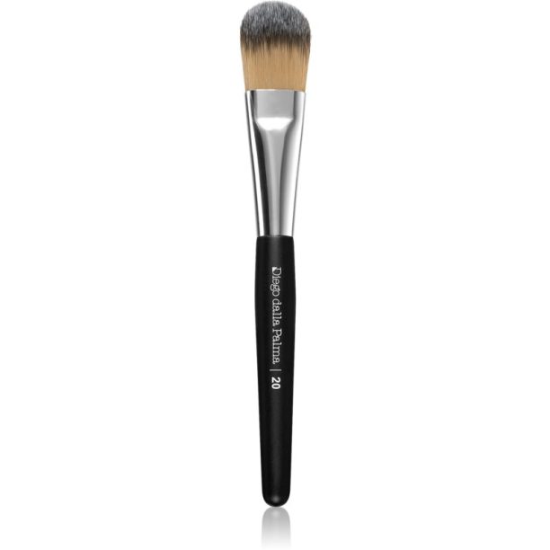 Diego dalla Palma Foundation And Primer Brush плоска четка за грим 1 бр.