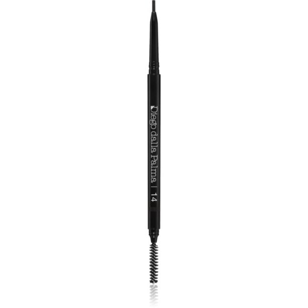 Diego dalla Palma High Precision Brow водоустойчив молив за вежди за дълготраен ефект цвят 14 CARBON BLACK 0