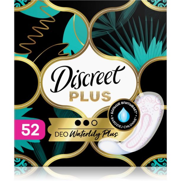 Discreet Waterlily Plus дамски превръзки 52 бр.