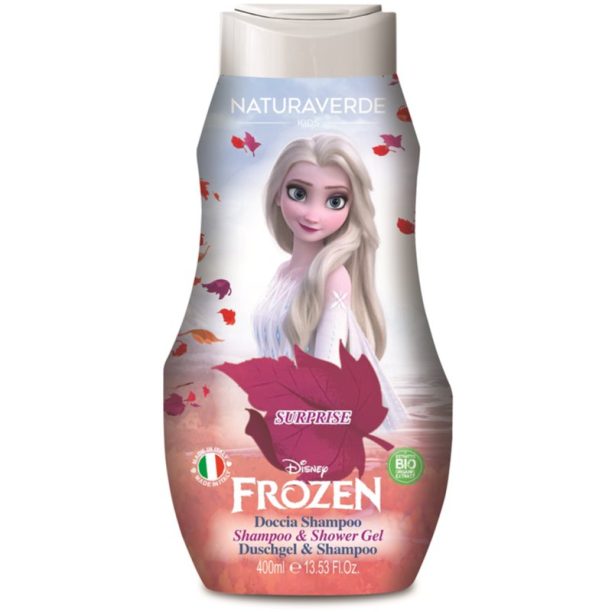 Disney Frozen 2 Shampoo and Shower Gel душ гел и шампоан 2 в 1 за деца с изненада 400 мл.