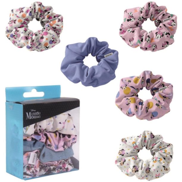 Disney Minnie Scrunchies еластичен ластик за деца 5 бр.