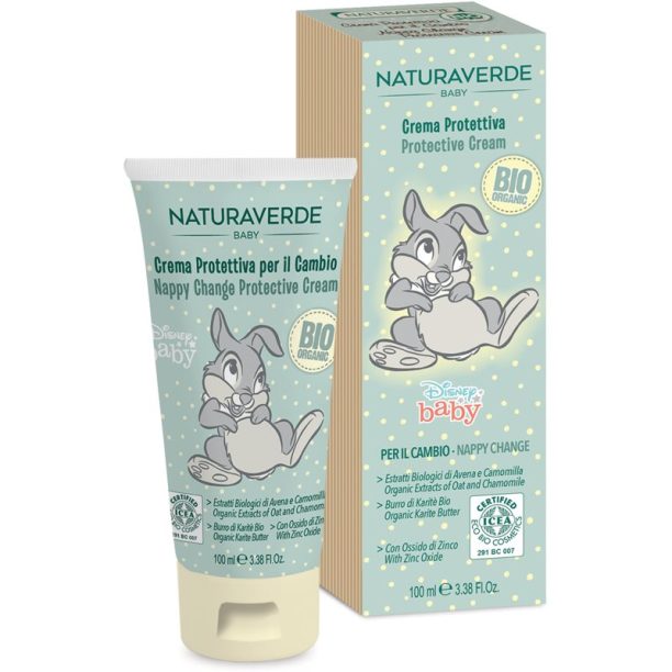 Disney Naturaverde Baby Protective Cream дневен предпазващ крем против подсичане 100 мл.