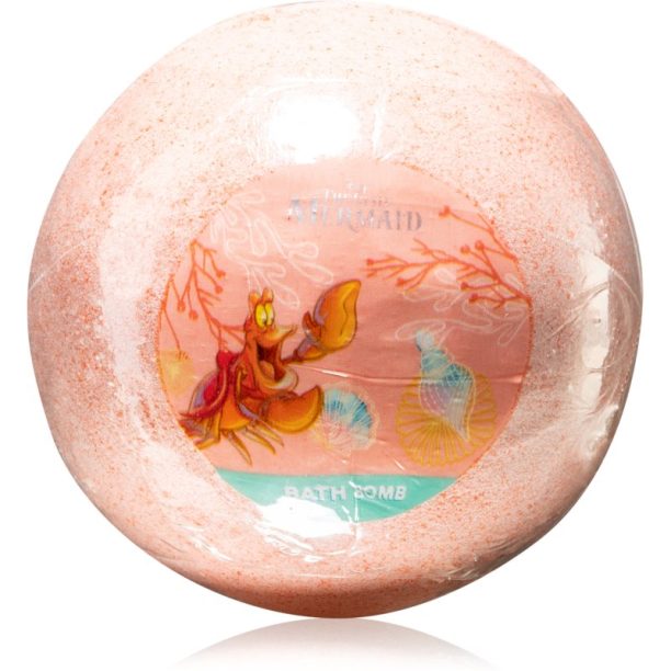 Disney The Little Mermaid Bath Bomb Sebastian бомбичка за вана за деца 100 гр.