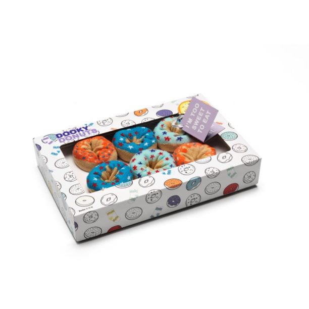 Dooky Gift Donuts чорапи за бебета Blueberry Orange 0-12 m 3 бр. на ниска цена