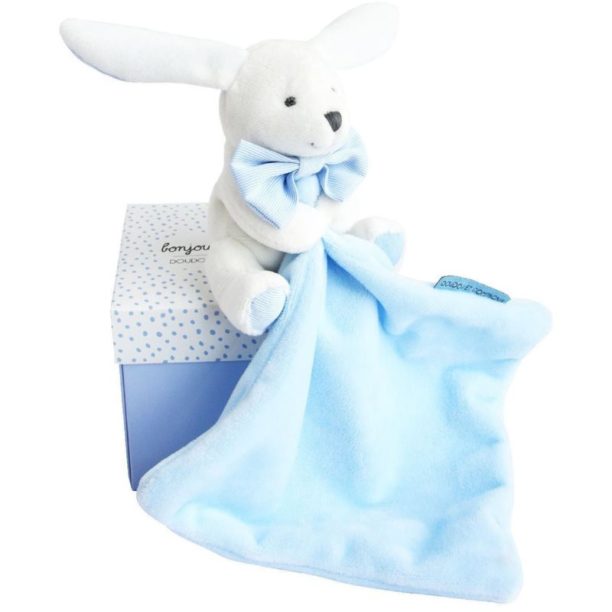 Doudou Gift Set Blue Rabbit подаръчен комплект за деца от раждането им 1 бр. на ниска цена