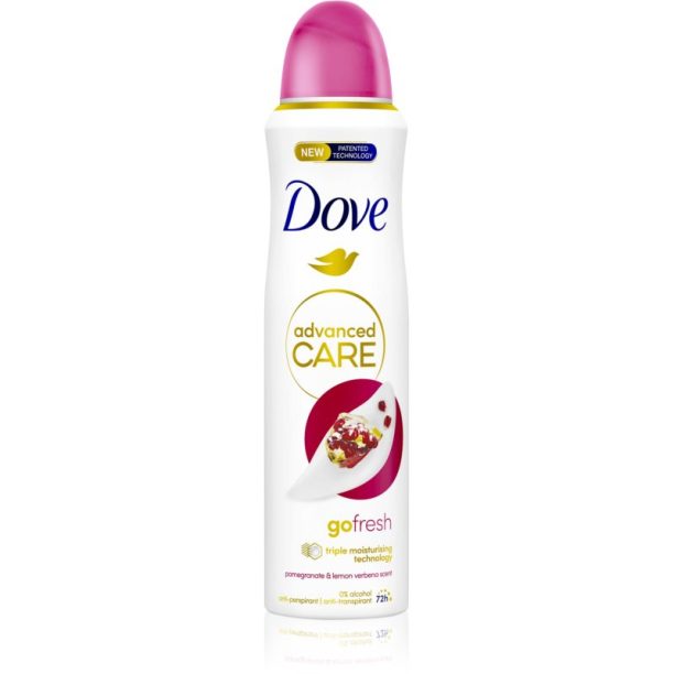 Dove Advanced Care Go Fresh антиперспирант без алкохол Go Fresh Pomegranate & Lemon Verbena 150 мл.