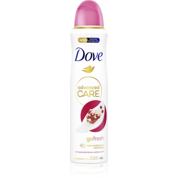 Dove Advanced Care Go Fresh антиперспирант без алкохол Pomegranate & Lemon Verbena 200 мл.