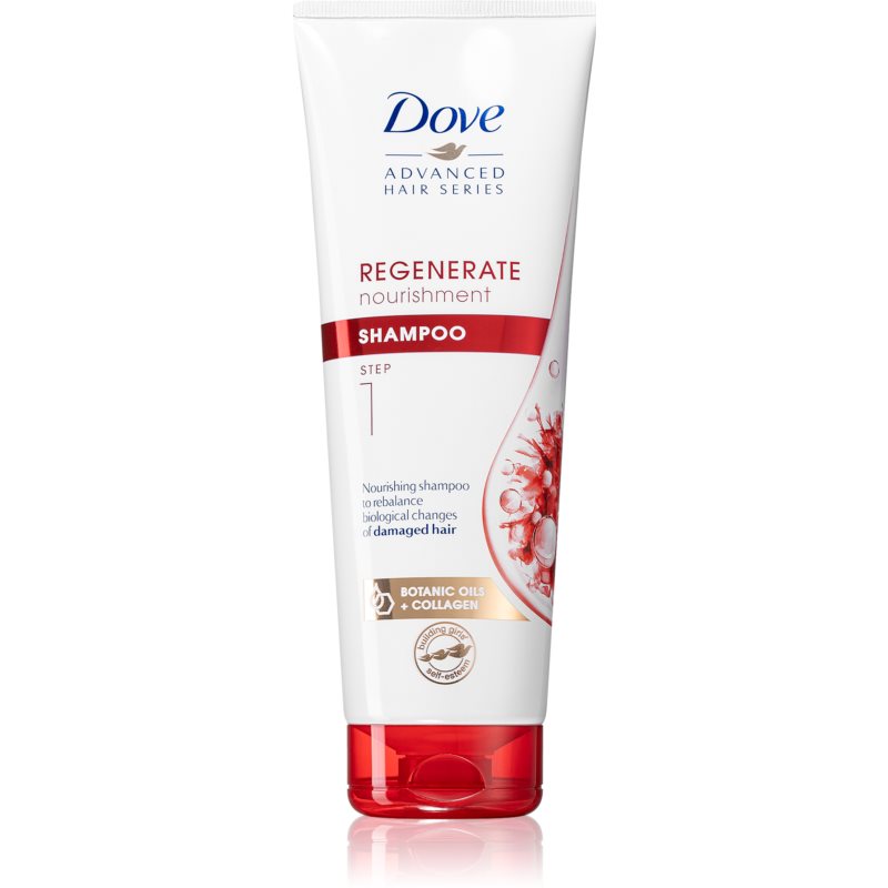 Dove Advanced Hair Series Regenerate Nourishment регенериращ шампоан  за силно увредена коса 250 мл.