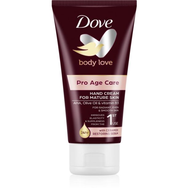 Dove Body Love крем за ръце за зряла кожа 75 м