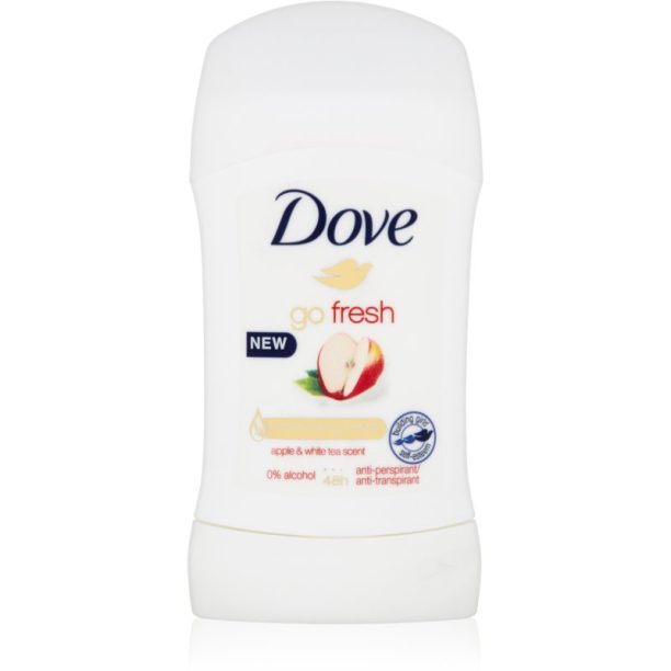 Dove Go Fresh Apple & White Tea твърд антиперспирант с 48 часов ефект 40 мл.