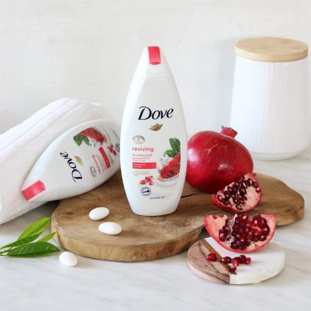 Dove Reviving Pomegranate & Hibiscus овлажняващ душ гел 250 мл. на ниска цена