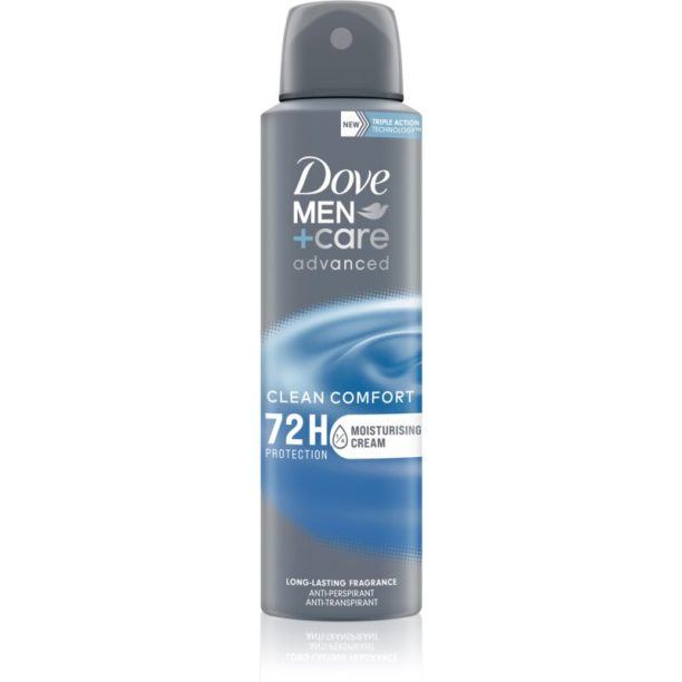 Dove Men+Care Advanced антиперспирант-спрей за мъже Clean Comfort 150 мл.