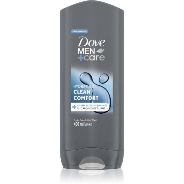 Dove Men+Care Clean Comfort душ-гел за мъже 400 мл.