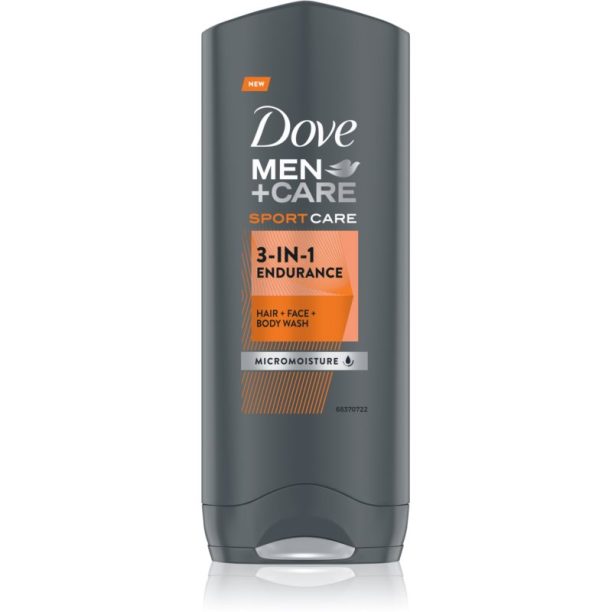 Dove Men+Care Sport Care душ-гел за мъже 3 в 1 250 мл.