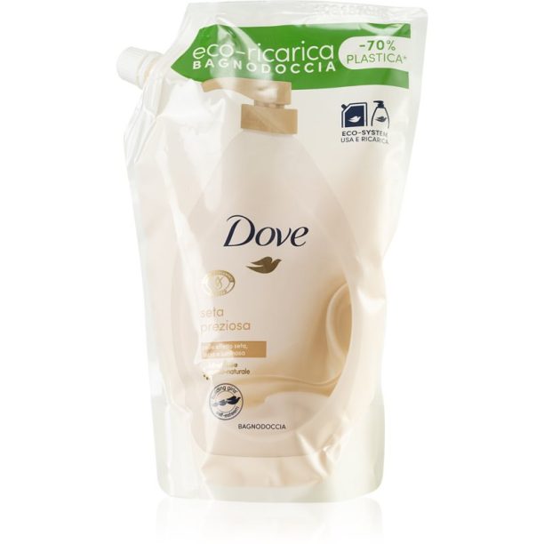 Dove Nourishing Silk крем за душ и вана пълнител 720 мл.