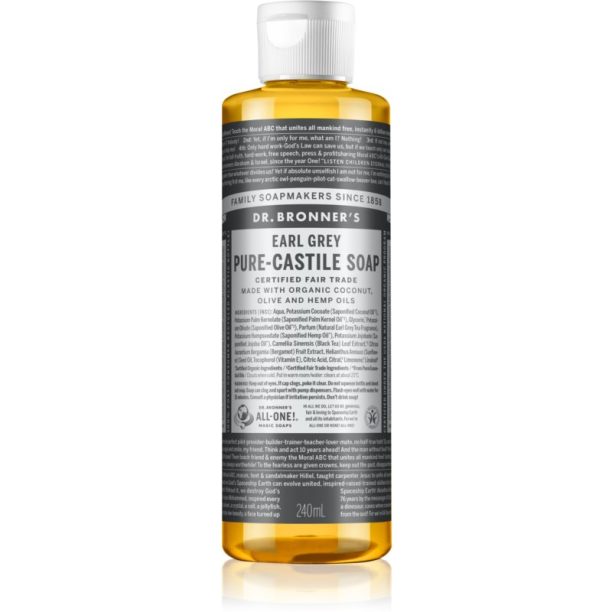 Dr. Bronner’s Earl Grey течен универсален сапун 240 мл. на ниска цена