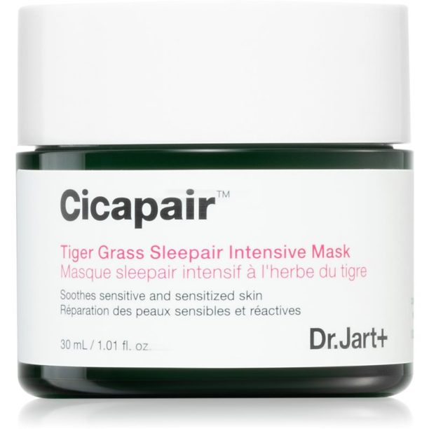 Dr. Jart+ Cicapair™ Tiger Grass Sleepair Intensive Mask нощна гел маска за намаляване на зачервяванията 30 мл.