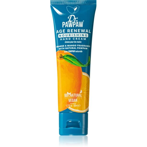 Dr. Pawpaw Age Renewal подхранващ крем за ръце Orange & Mango 50 мл.