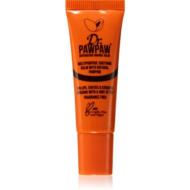 Dr. Pawpaw Outrageous Orange тониращ балсам за устни и скули 10 мл.