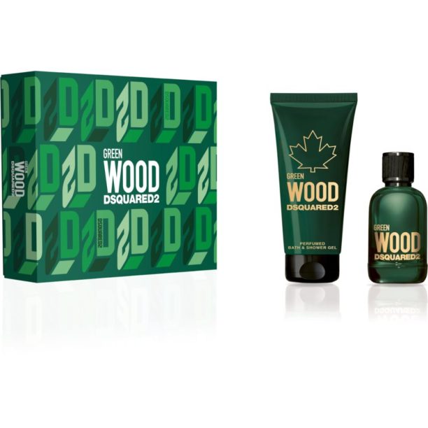 Dsquared2 Green Wood подаръчен комплект (III.) за мъже