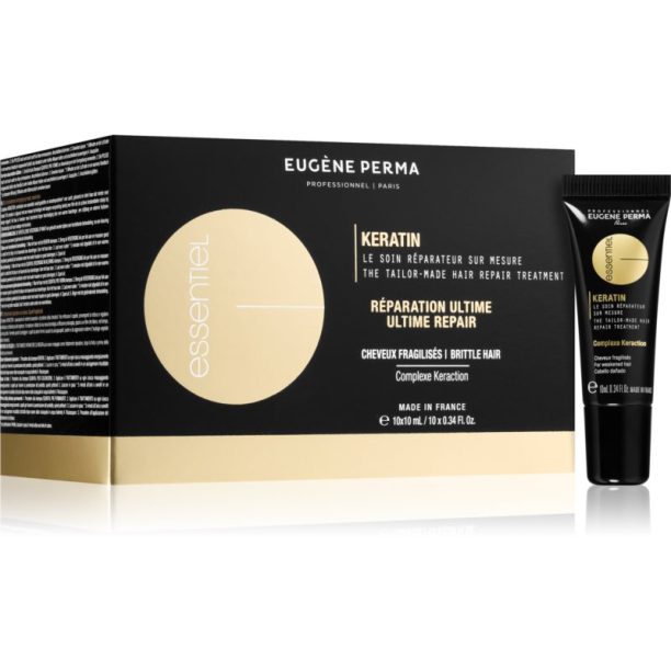 EUGÈNE PERMA Essential Keratin възстановителна грижа За коса 10x10 мл.