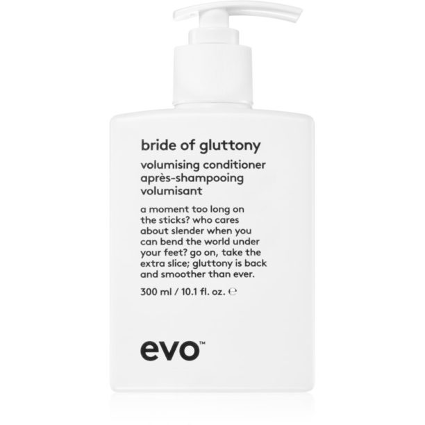 EVO The Therapist Hydrating Shampoo балсам за обем за фина коса 300 мл.