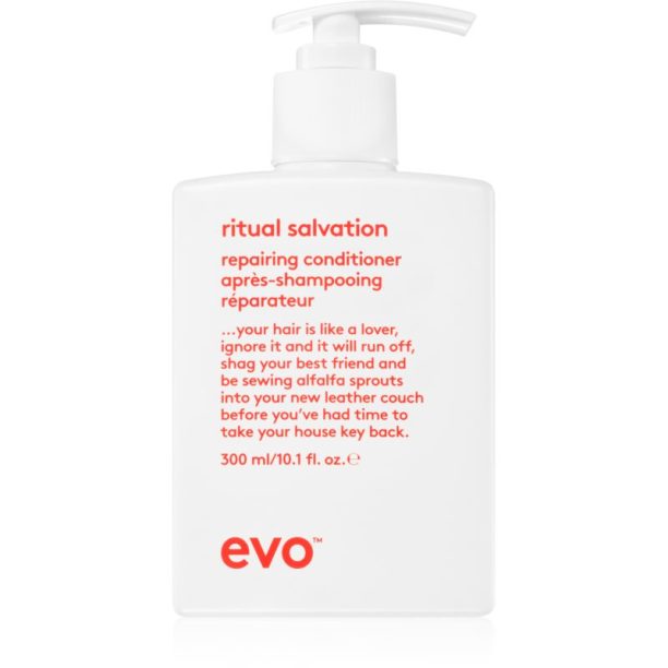 EVO The Therapist Hydrating Shampoo подсилващ балсам за увредена и крехка коса 300 мл.