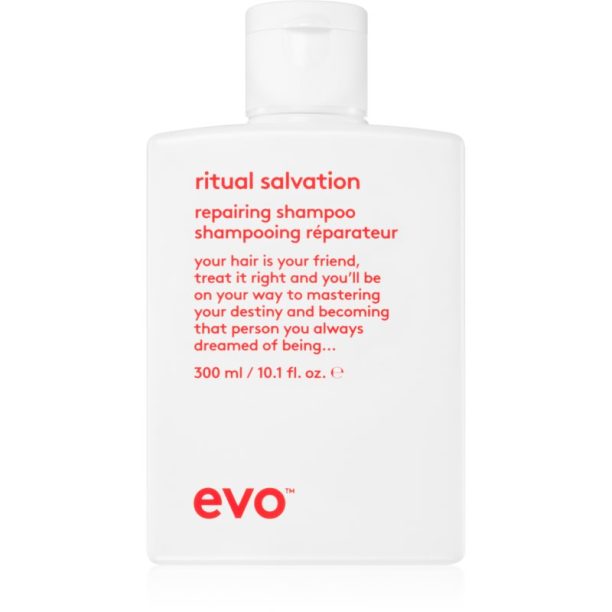 EVO The Therapist Hydrating Shampoo подсилващ шампоан за увредена и боядисана коса 300 мл.