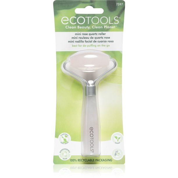 EcoTools Rose Quartz Mini Roller масажно приспособление за лице