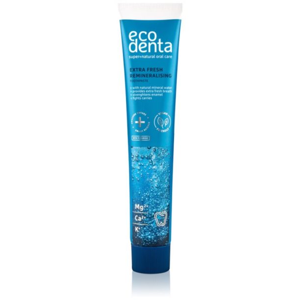 Ecodenta Extra Fresh and Remineralising реминализираща паста за зъби 75 мл.